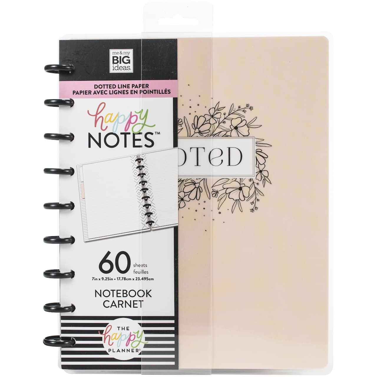 The Classic Happy Notes&#x2122; Noted Floral Notebook
